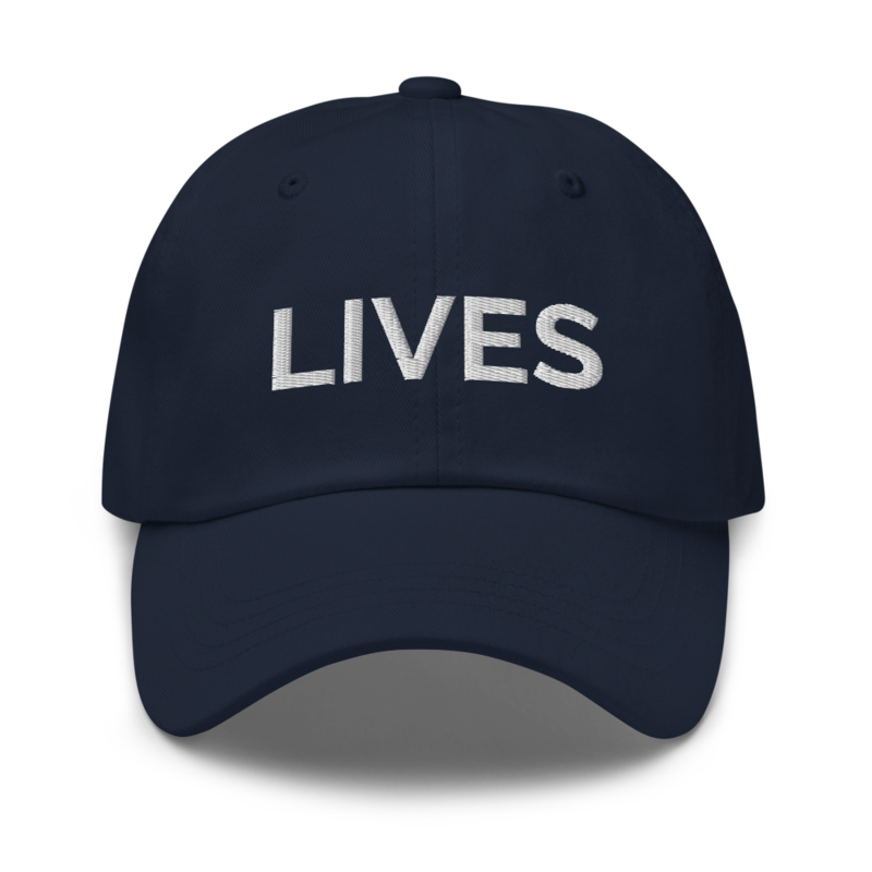 Lives Hat - Navy