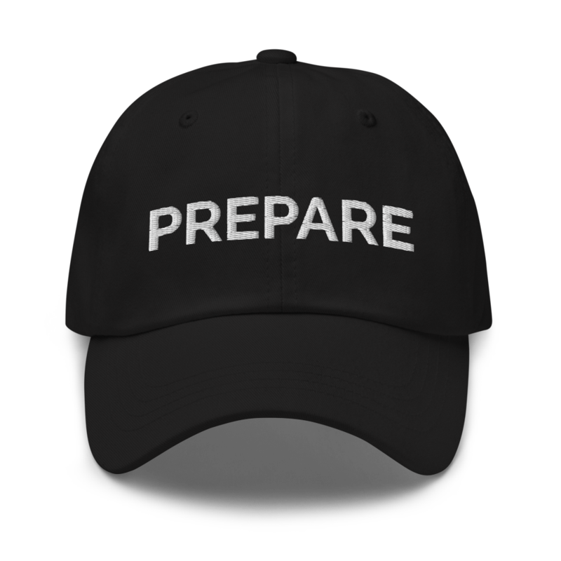 Prepare Hat - Black