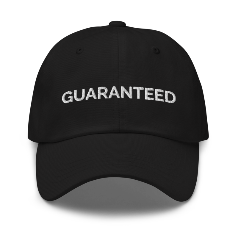 Guaranteed Hat - Black