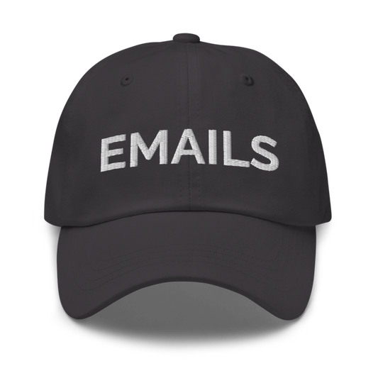 Emails Hat - Dark Grey