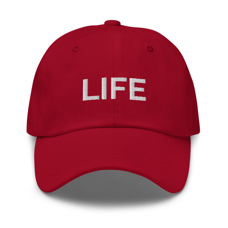 Life Hat - Cranberry