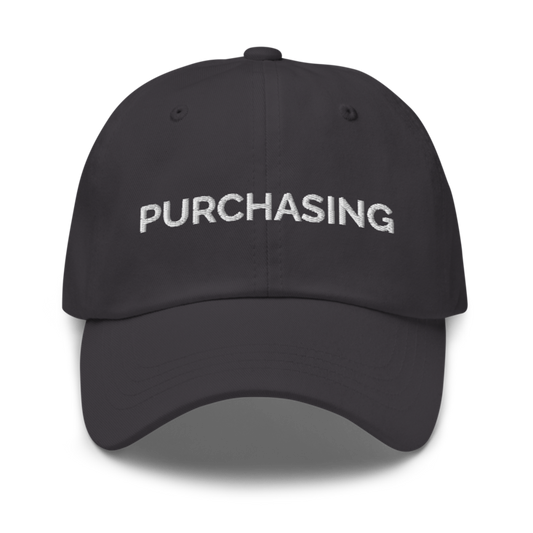 Purchasing Hat - Dark Grey