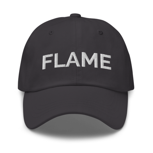 Flame Hat - Dark Grey