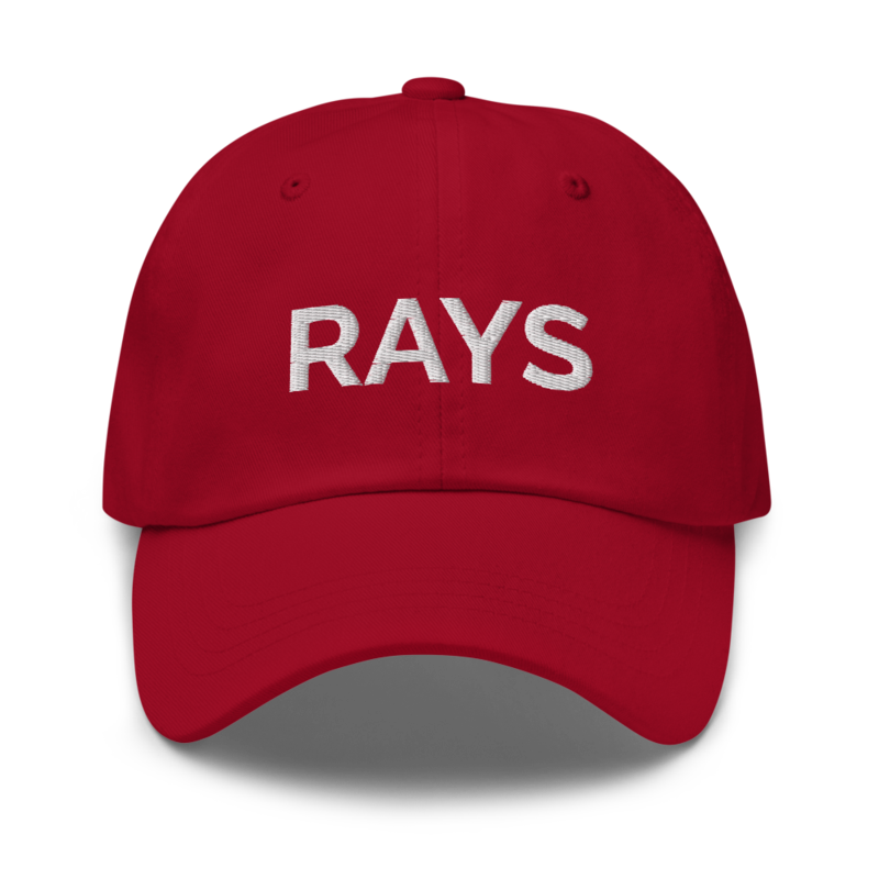 Rays Hat - Cranberry