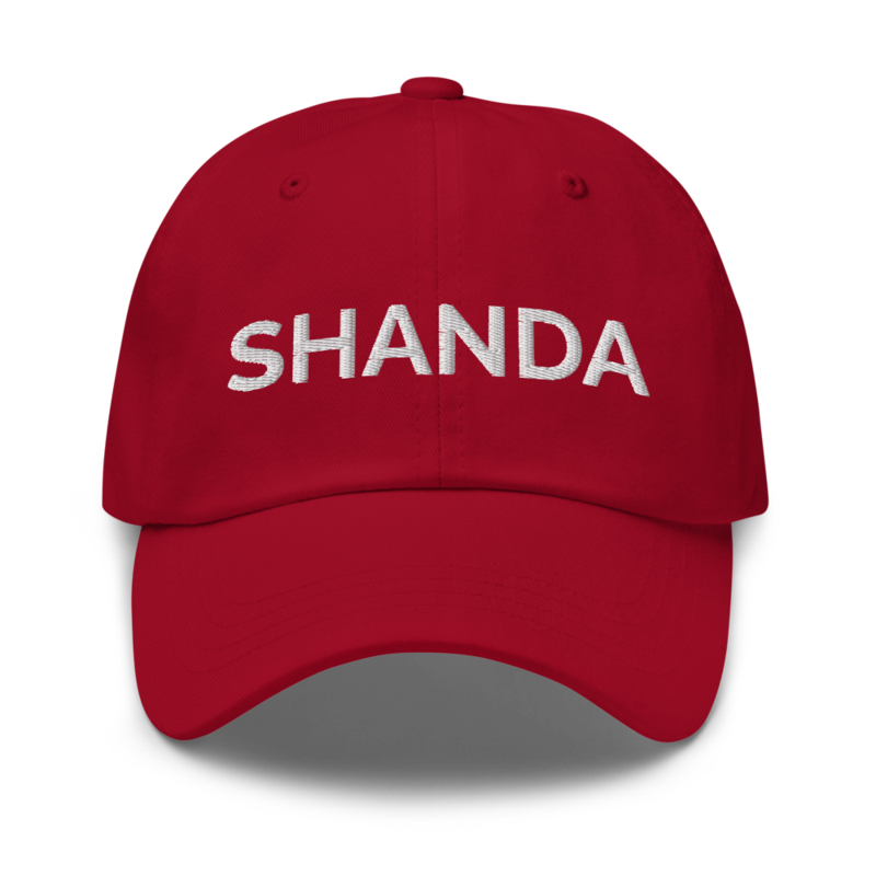 Shanda Hat - Cranberry