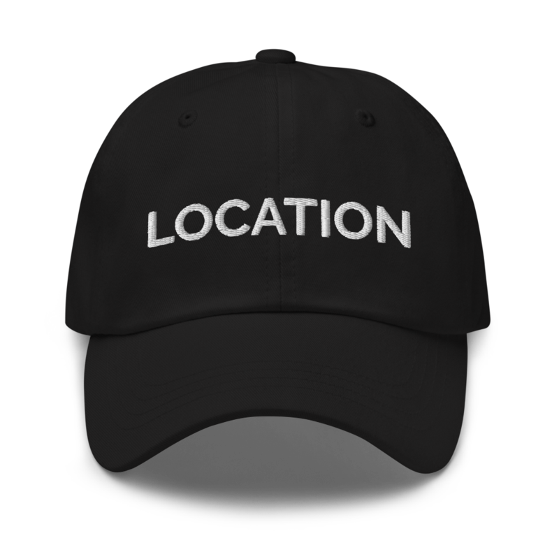 Location Hat - Black