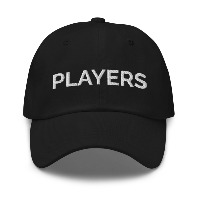 Players Hat - Black