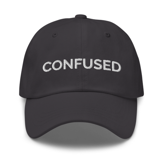 Confused Hat - Dark Grey