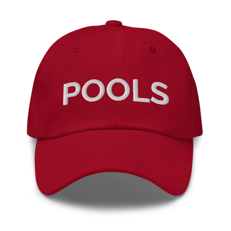 Pools Hat - Cranberry