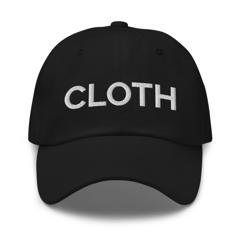 Cloth Hat - Black