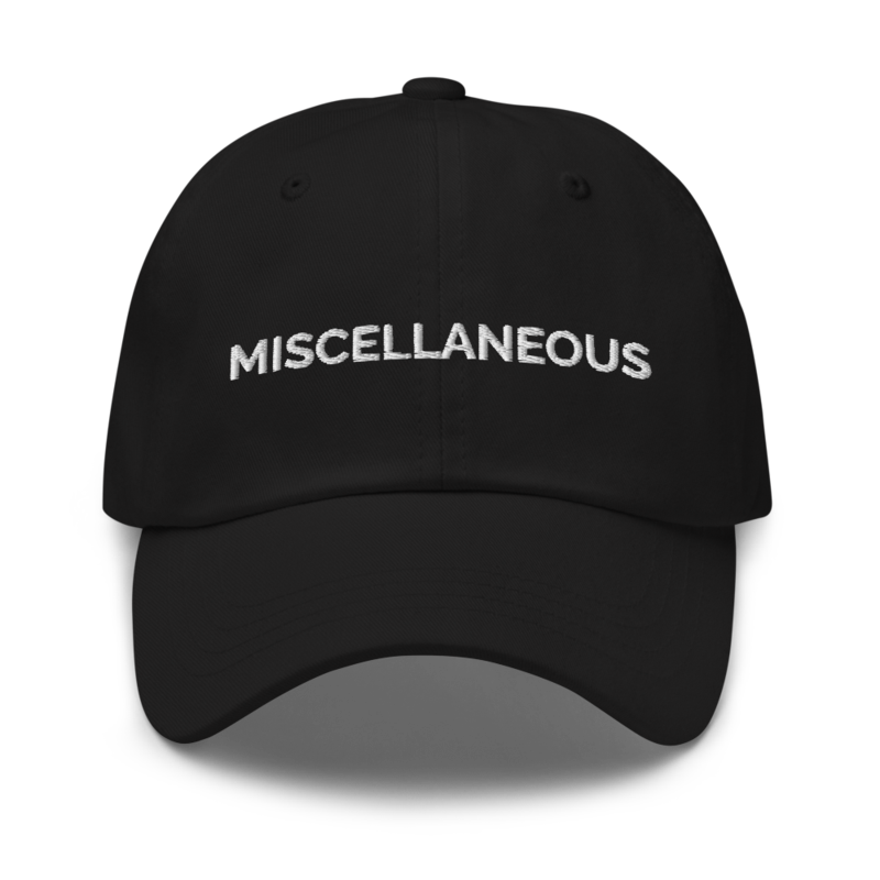 Miscellaneous Hat - Black