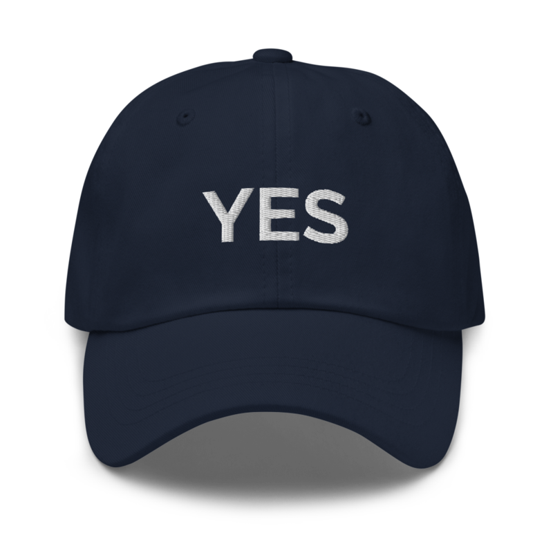 Yes Hat - Navy