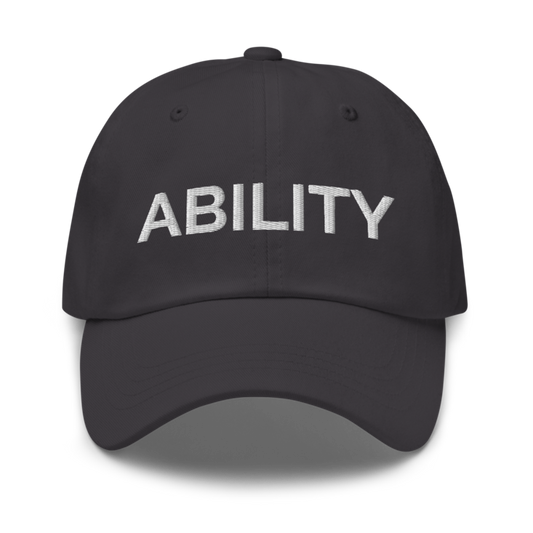 Ability Hat - Dark Grey