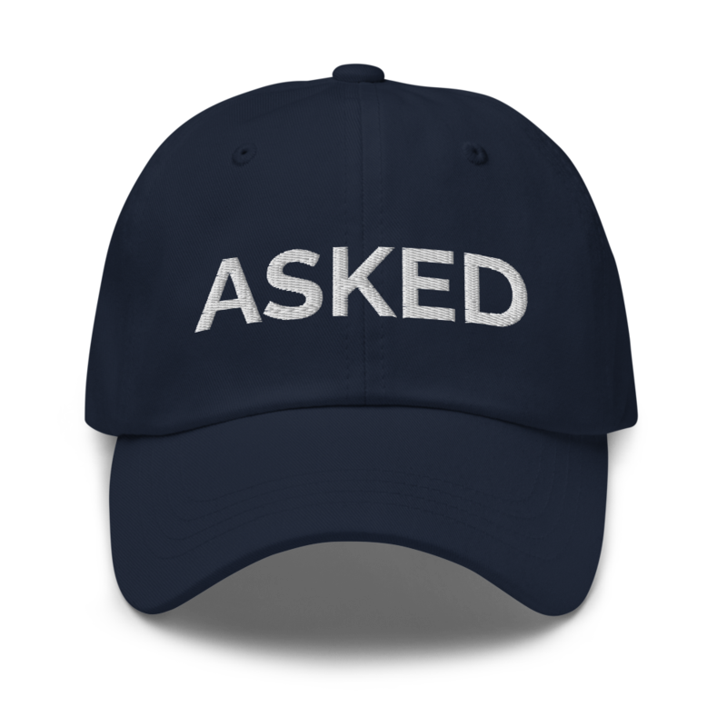 Asked Hat - Navy