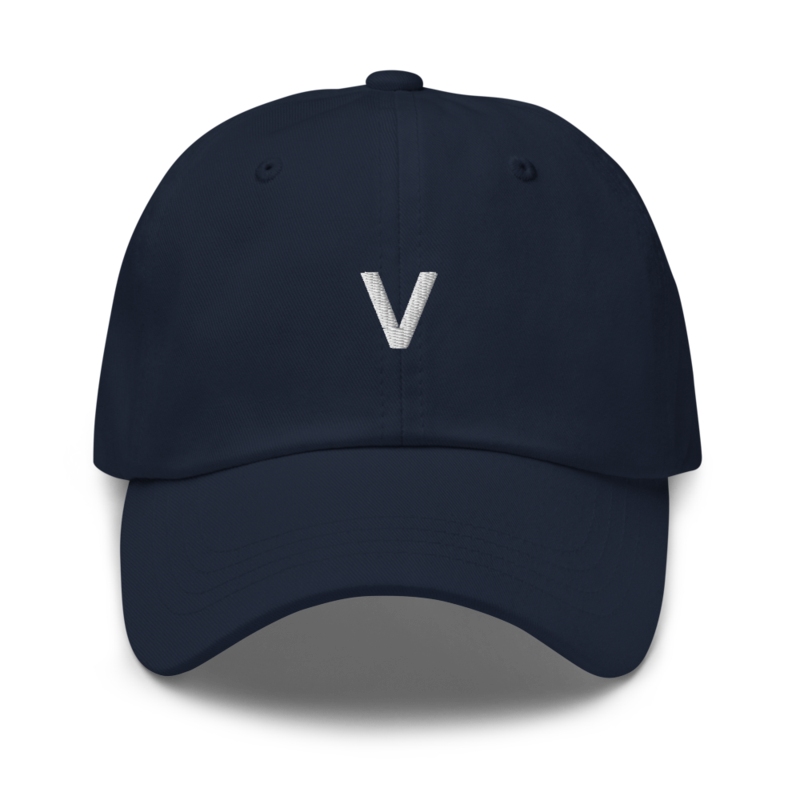 V Hat - Navy