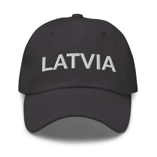 Latvia Hat - Dark Grey