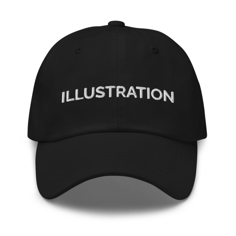 Illustration Hat - Black