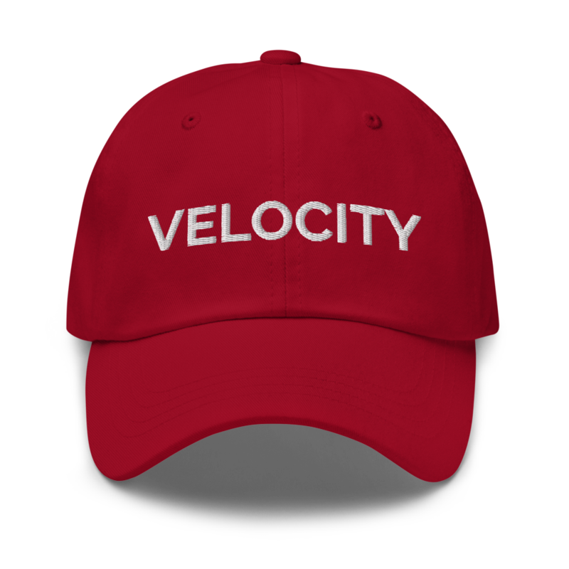 Velocity Hat - Cranberry