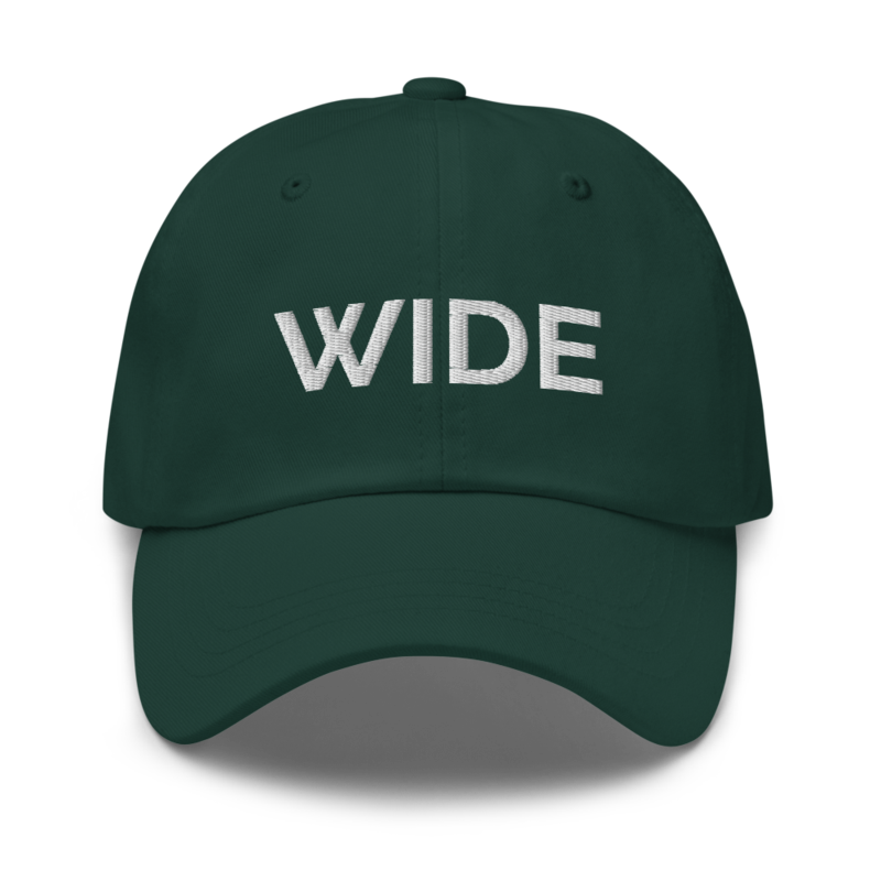 Wide Hat - Spruce