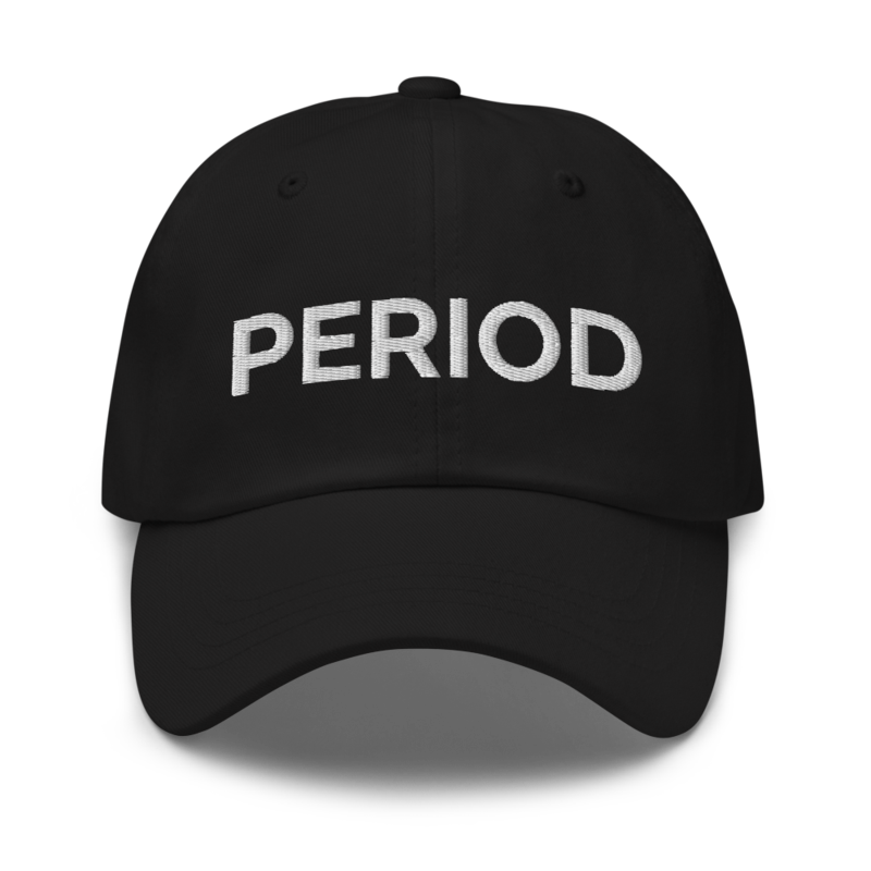 Period Hat - Black