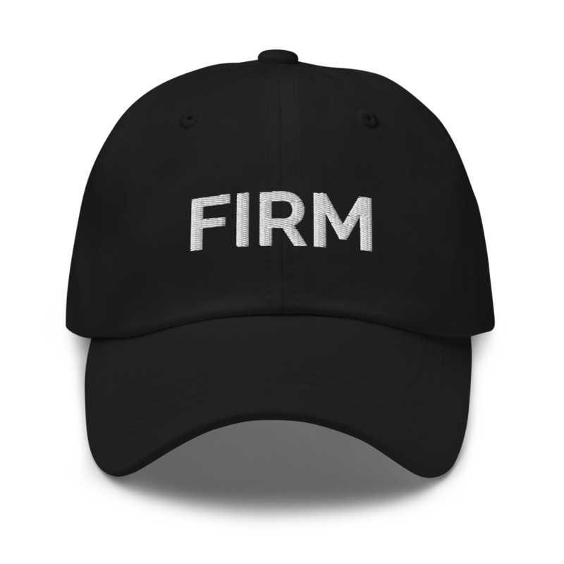 Firm Hat - Black