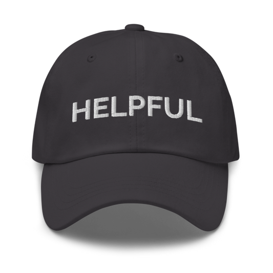 Helpful Hat - Dark Grey