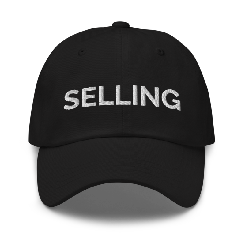 Selling Hat - Black