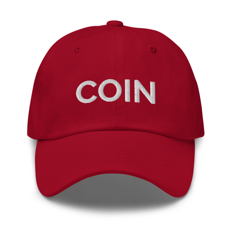 Coin Hat - Cranberry