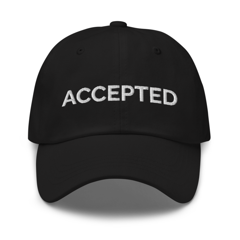 Accepted Hat - Black