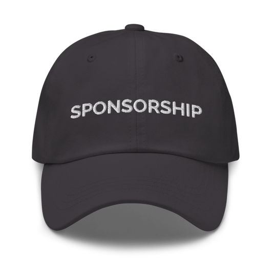 Sponsorship Hat - Dark Grey