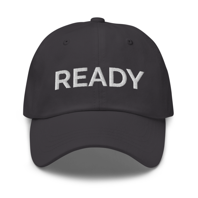 Ready Hat - Dark Grey