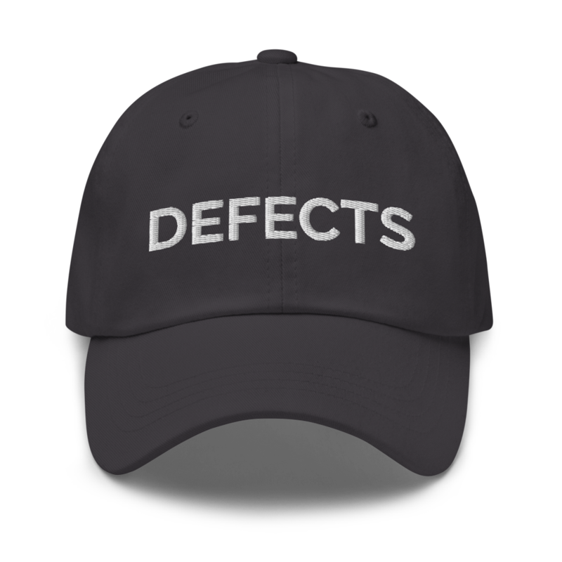 Defects Hat - Dark Grey
