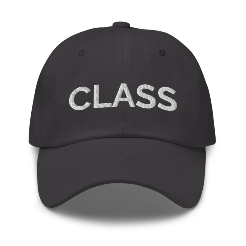 Class Hat - Dark Grey