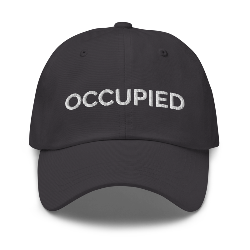 Occupied Hat - Dark Grey