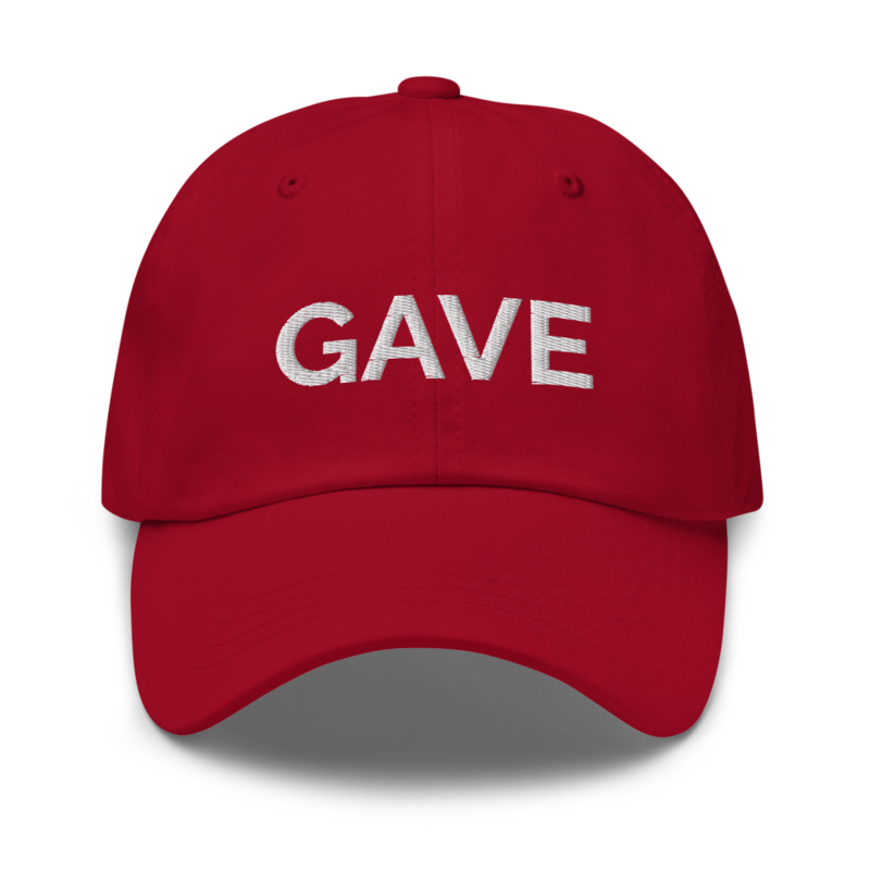 Gave Hat - Cranberry