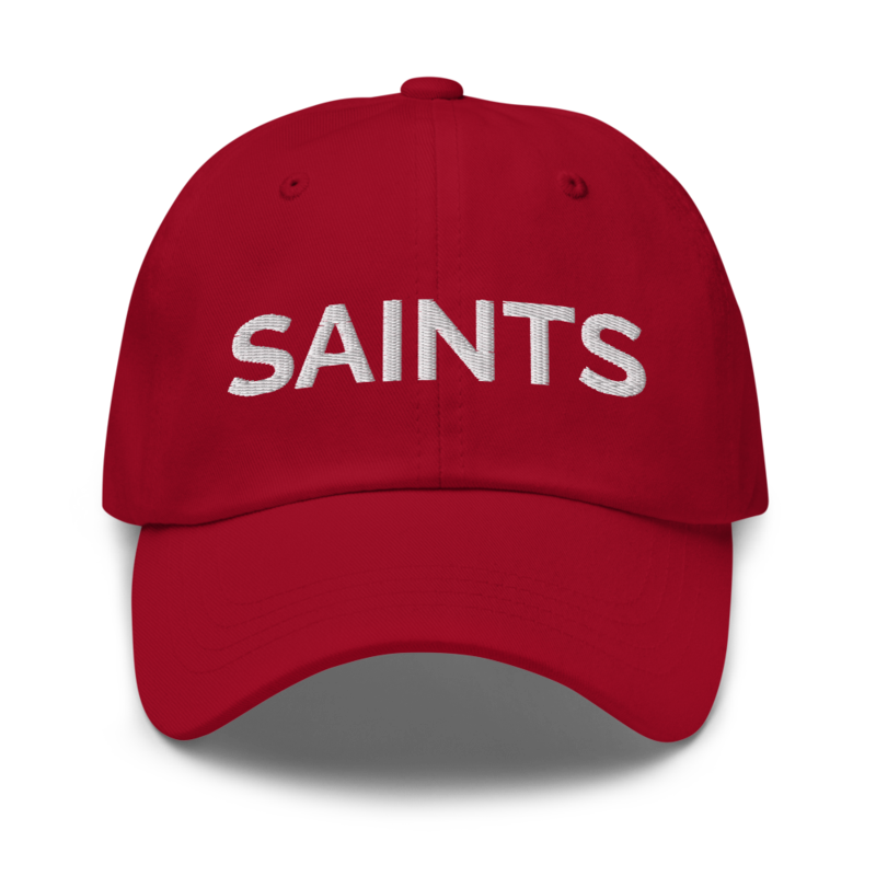 Saints Hat - Cranberry