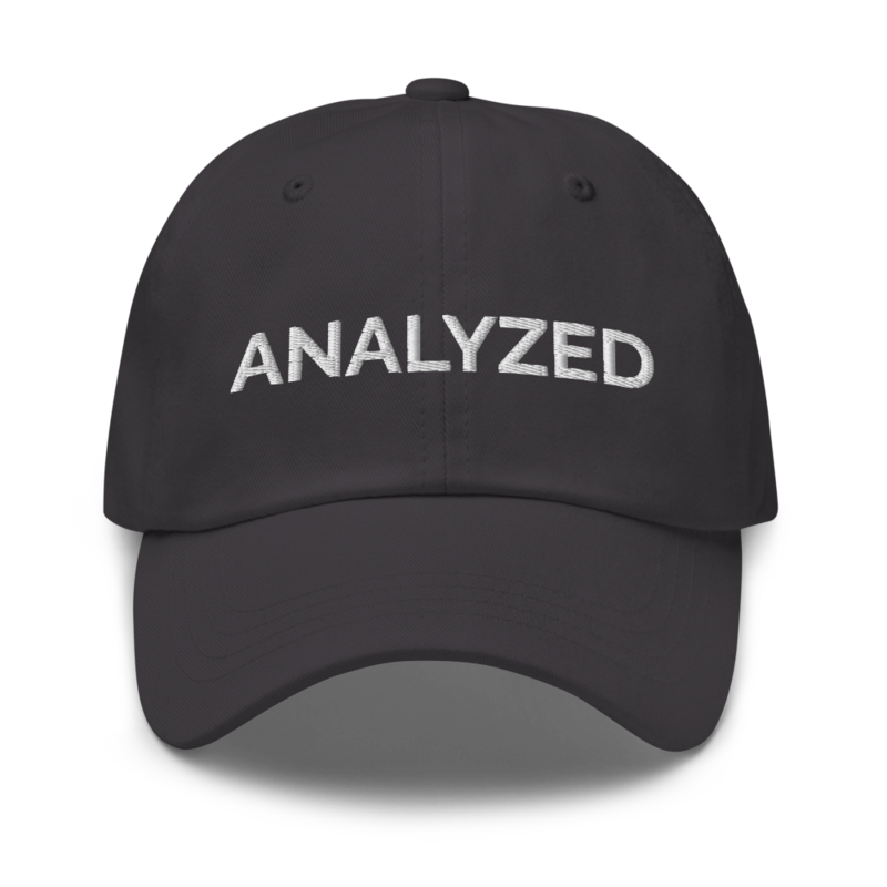 Analyzed Hat - Dark Grey
