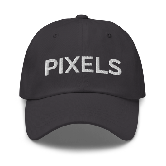Pixels Hat - Dark Grey