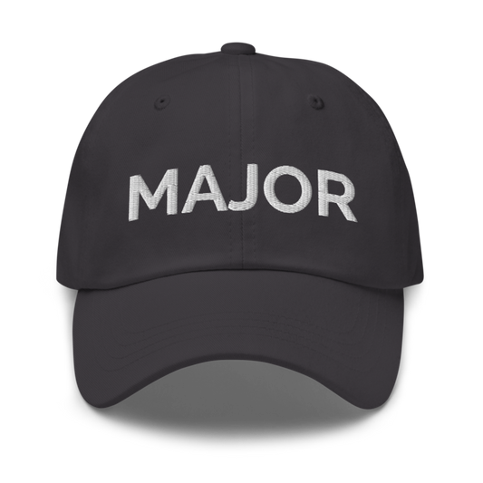 Major Hat - Dark Grey