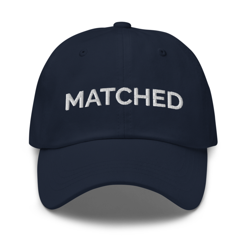 Matched Hat - Navy