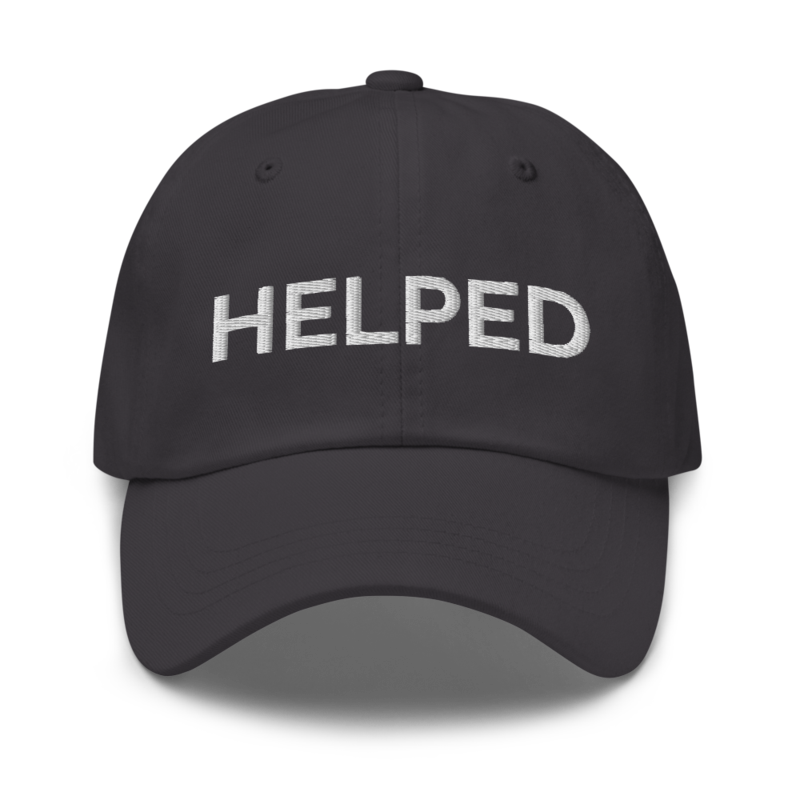 Helped Hat - Dark Grey