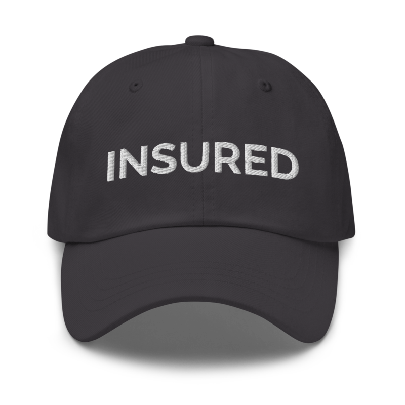 Insured Hat - Dark Grey