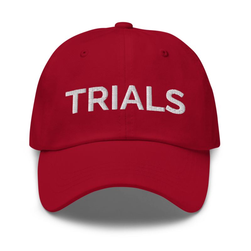 Trials Hat - Cranberry