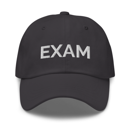 Exam Hat - Dark Grey