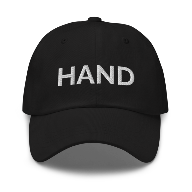 Hand Hat - Black