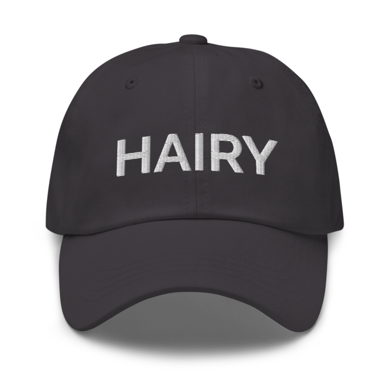 Hairy Hat - Dark Grey