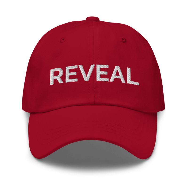 Reveal Hat - Cranberry