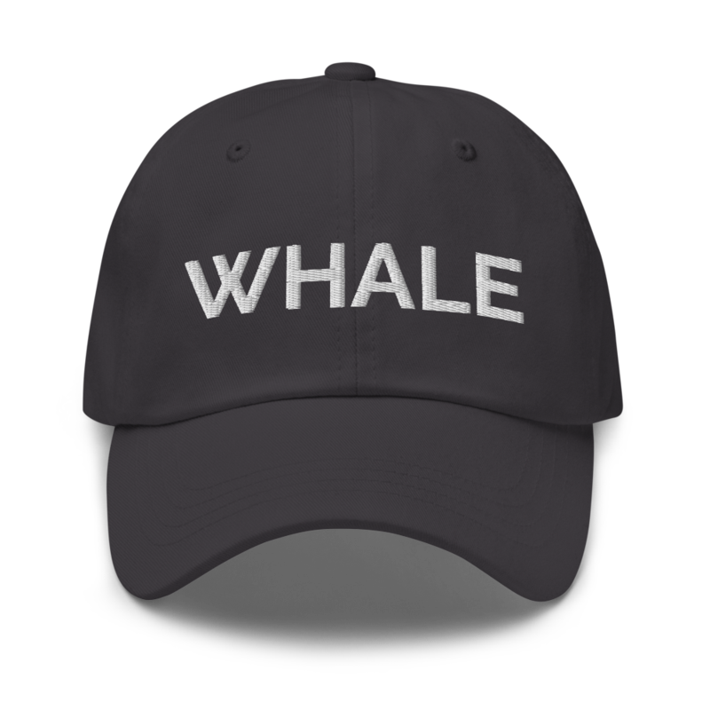 Whale Hat - Dark Grey