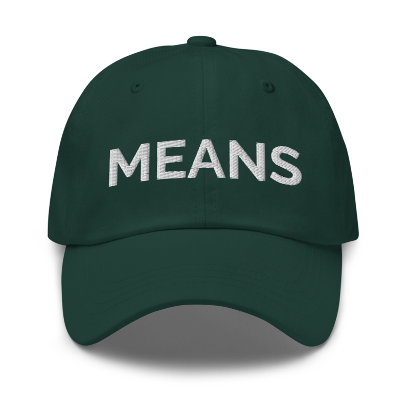 Means Hat - Spruce