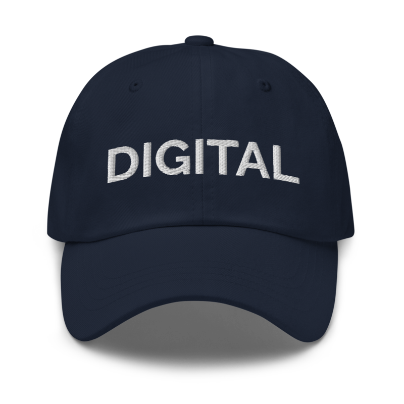 Digital Hat - Navy